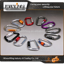 High polished Carabiner and circular carabiner